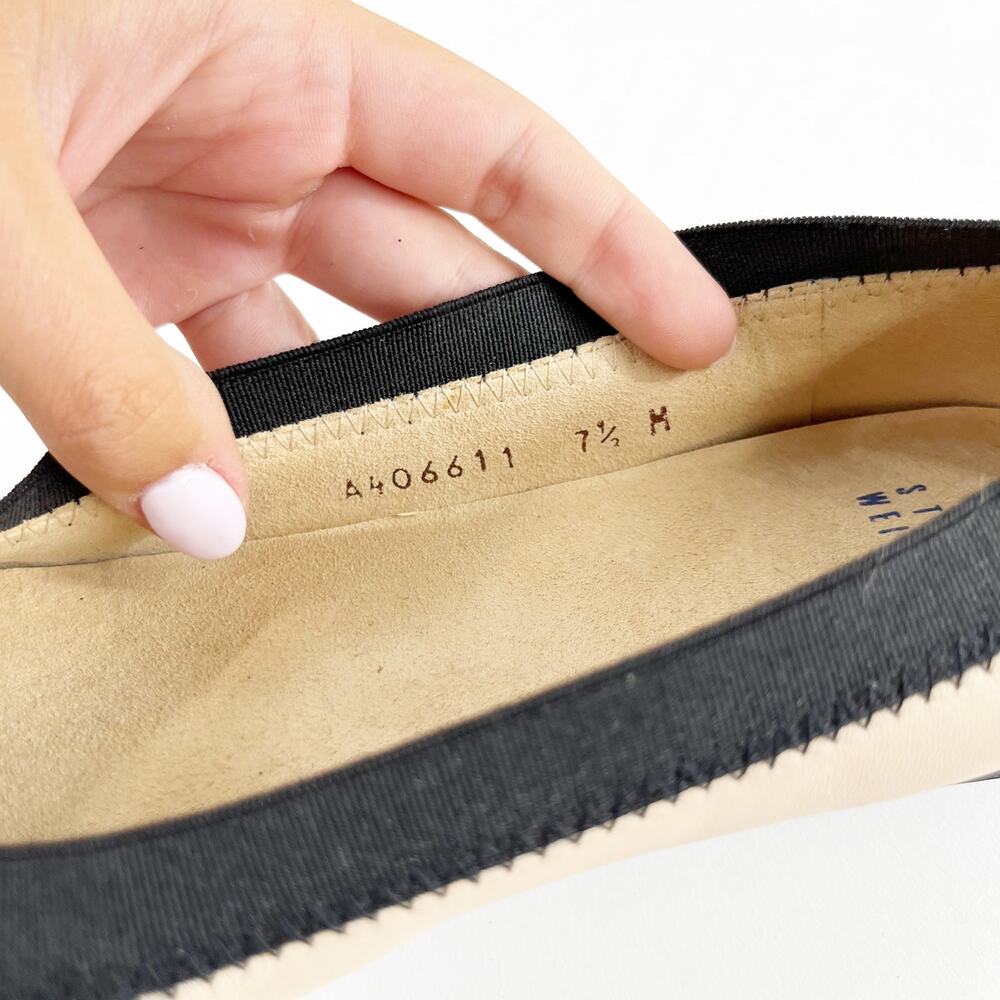 Stuart Weitzman Giveable Colorblock Ballet Flats … - image 3